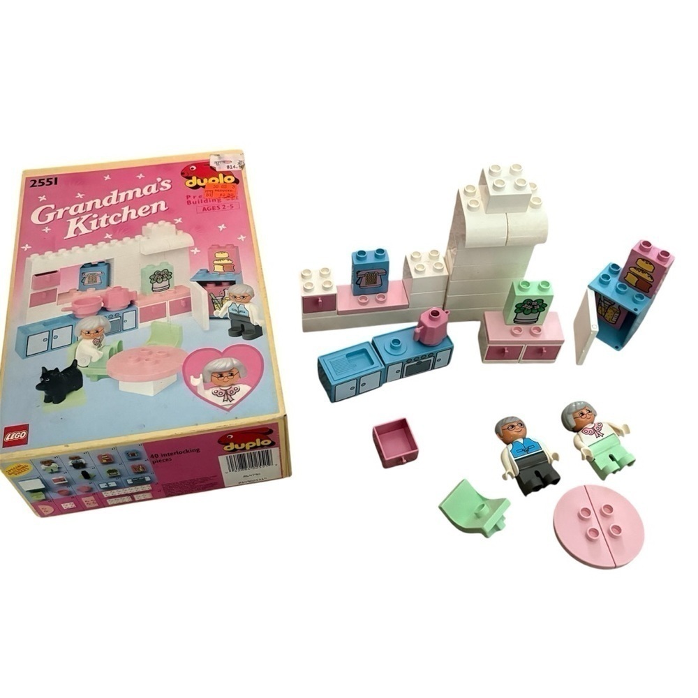 LEGO 2551 - Duplo: Playhouse - Grandma's Kitchen - 1992 - with Original Box